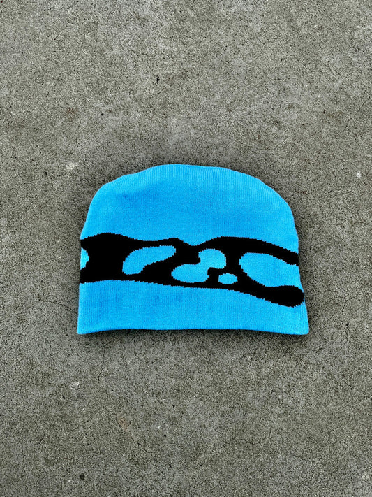 Azure Shock Reversible Beanie