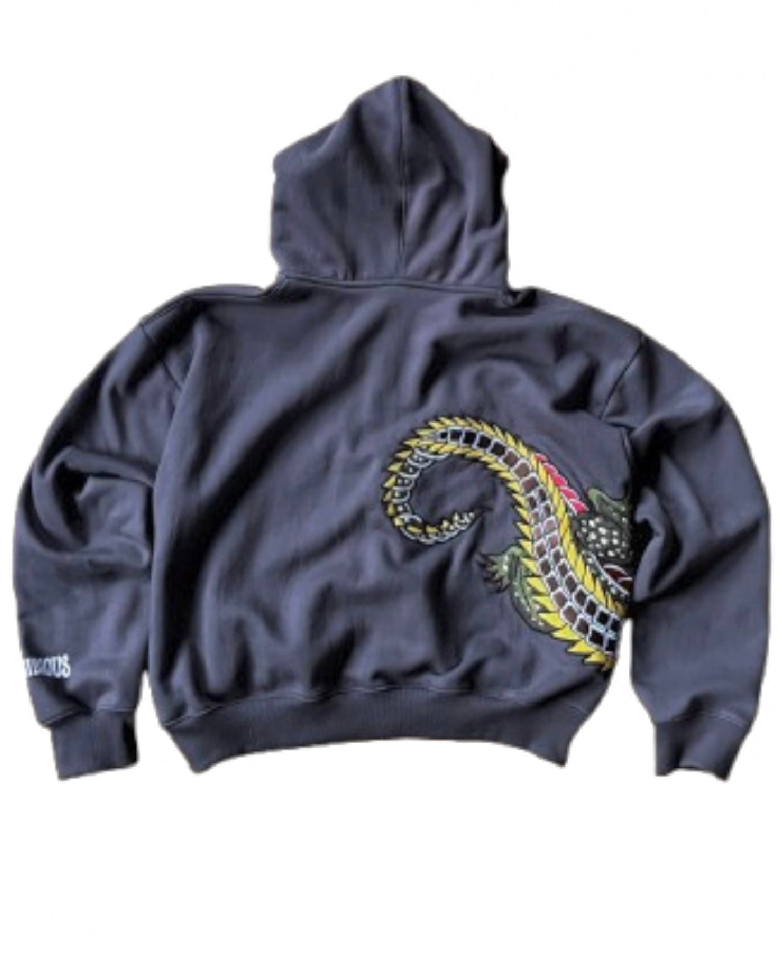 Embroidered ‘Crocodile’ Zip Up